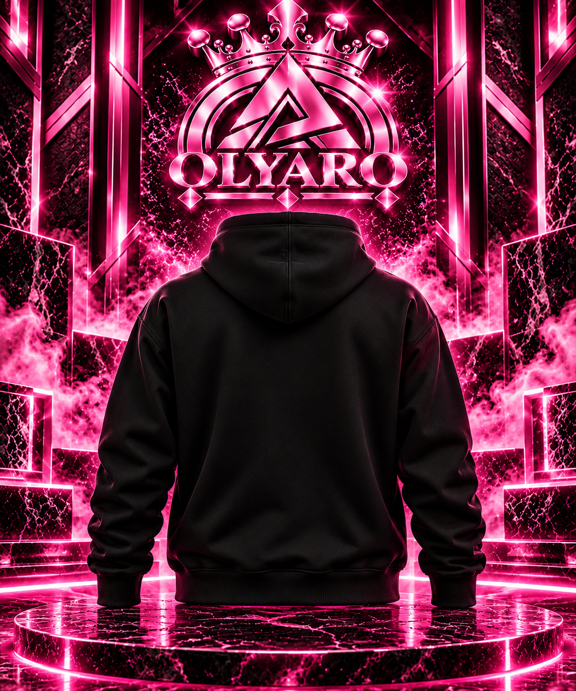 Sweatshirt  OLYARO Black Edition Bulles