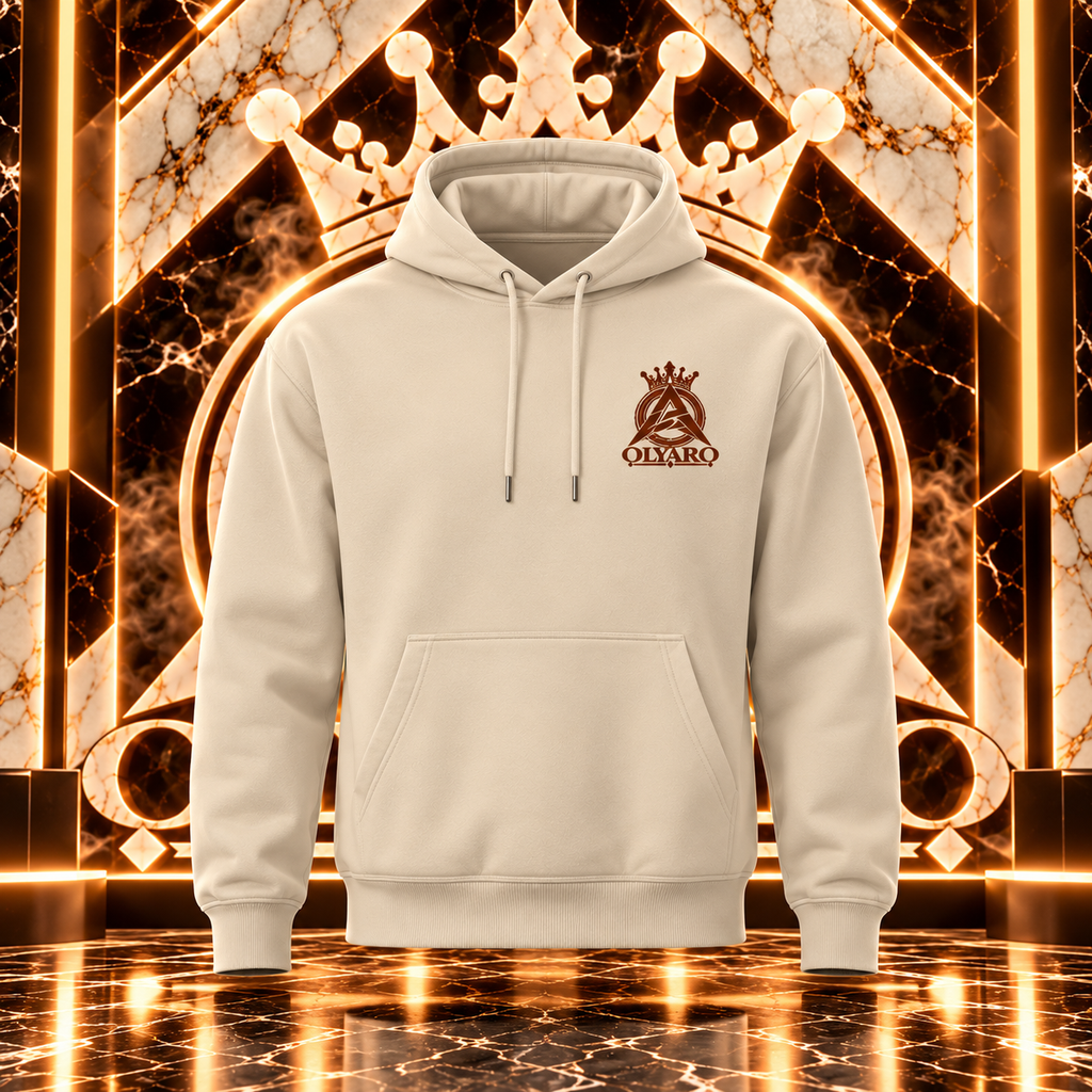Sweatshirt  OLYARO Beige Edition classic King/Brown