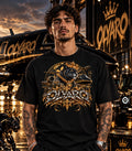 OLYARO -T-Shirt Black Edition Aviation