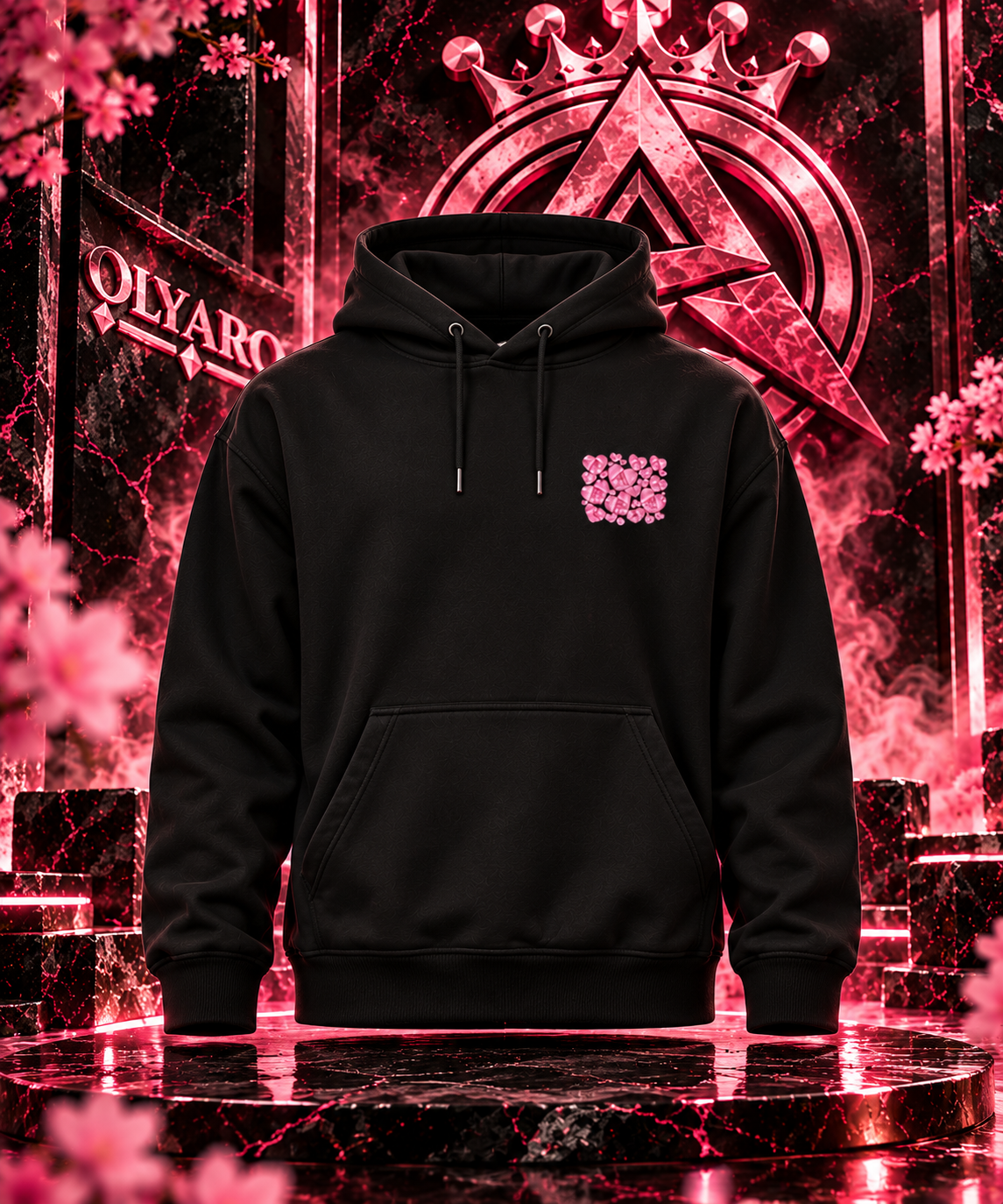 Sweatshirt  OLYARO Black Edition Bulles