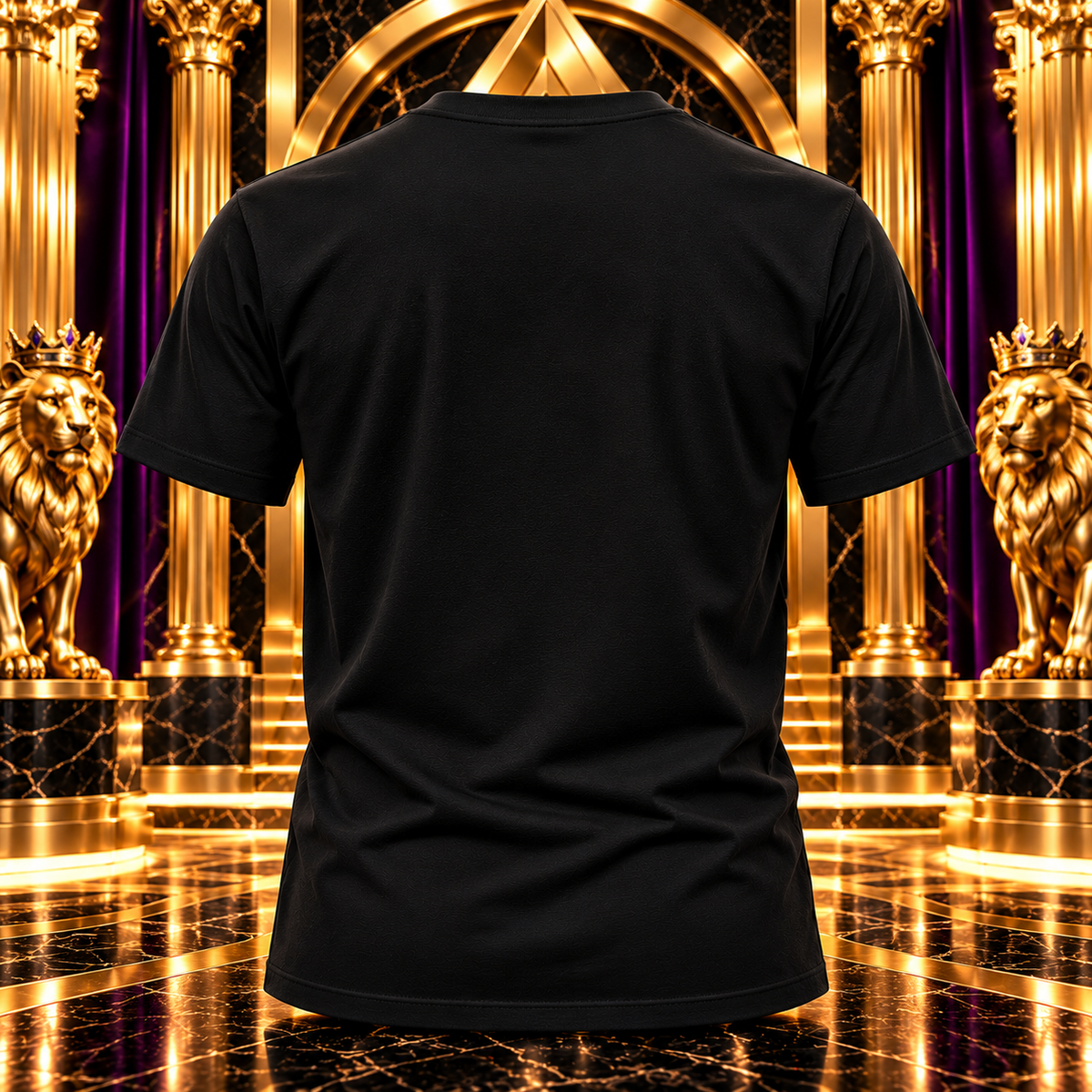 OLYARO -T-Shirt Black Edition Queen