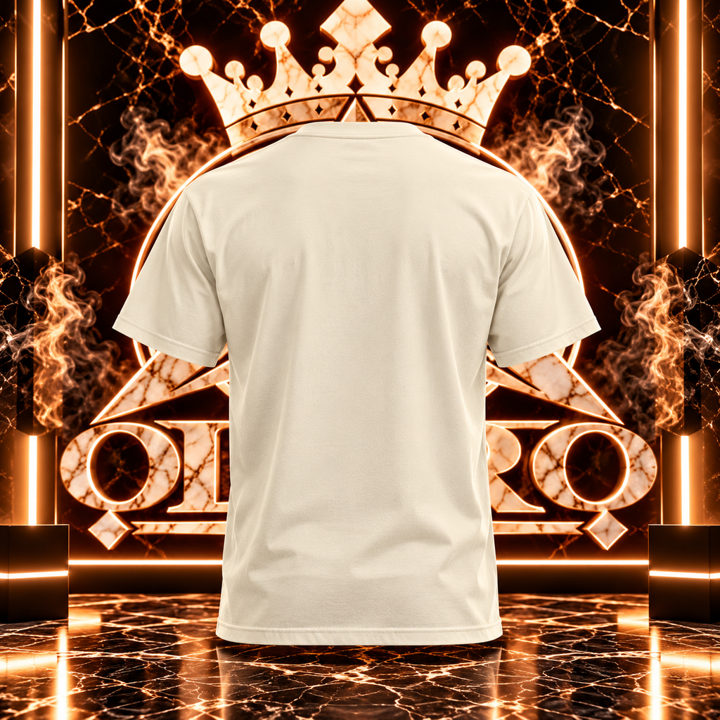 OLYARO -T-Shirt Beige Edition Classic King Brown