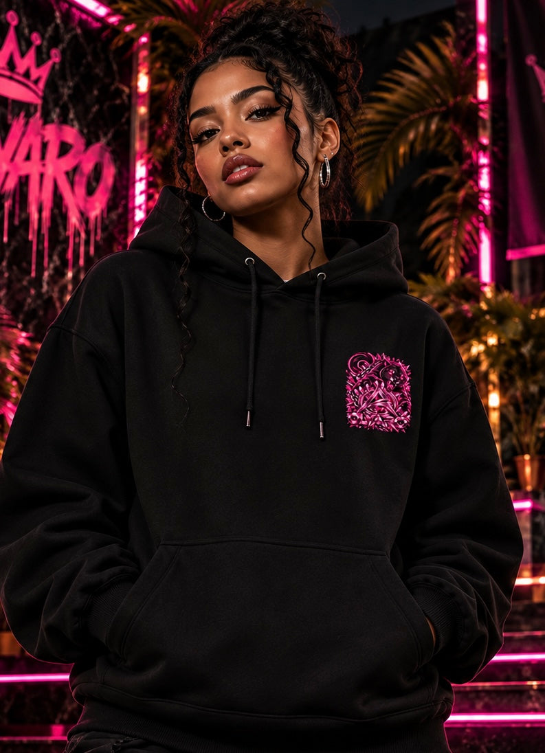 Sweatshirt  OLYARO Black Edition Classic/Pink