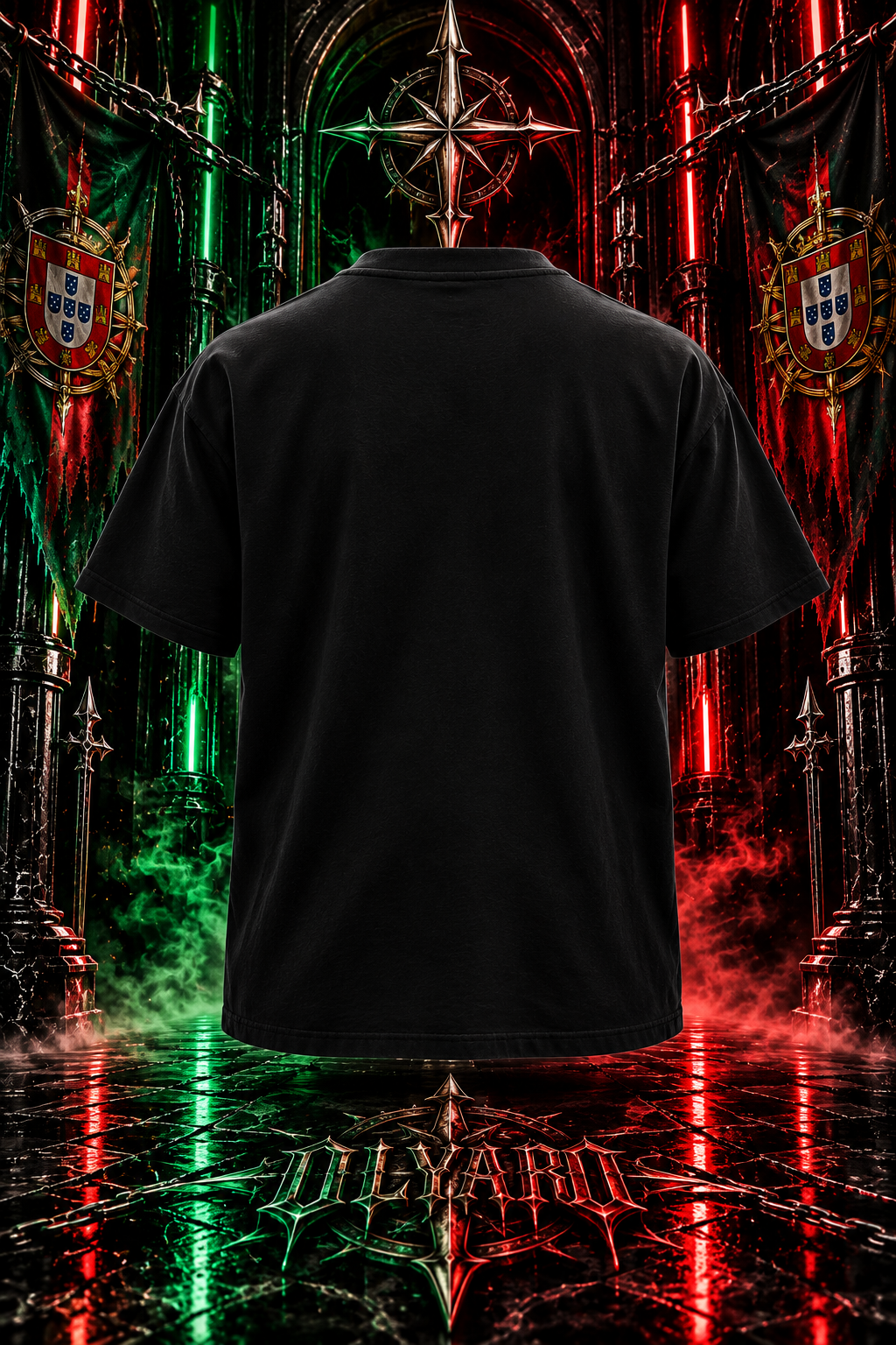 OLYARO -T-Shirt Black Edition Portugal