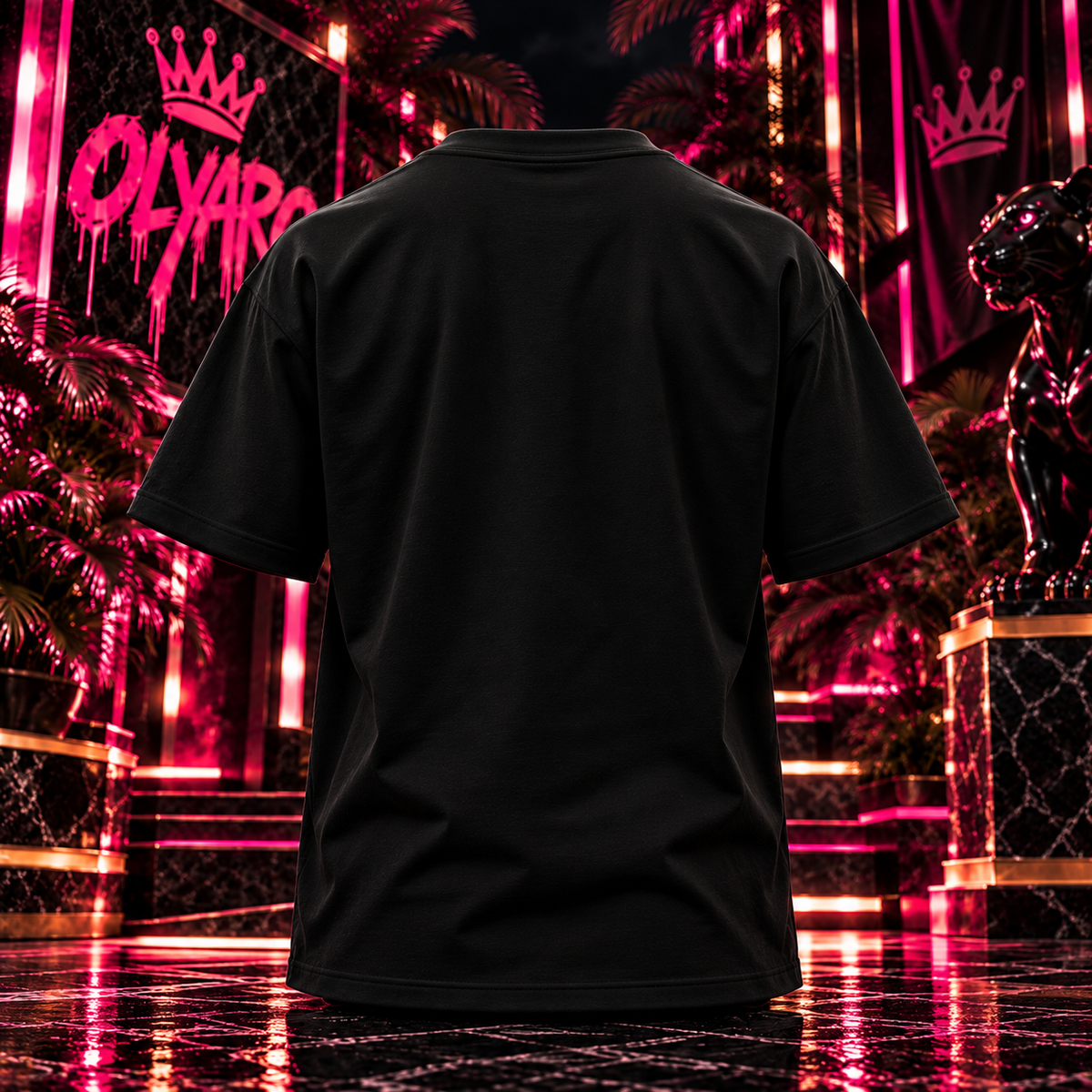 Sweatshirt  OLYARO Black Edition Classic/Pink
